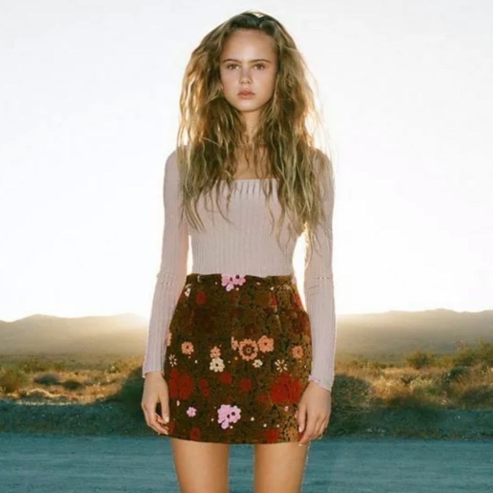 Kimchee skirt from Urban outfitters